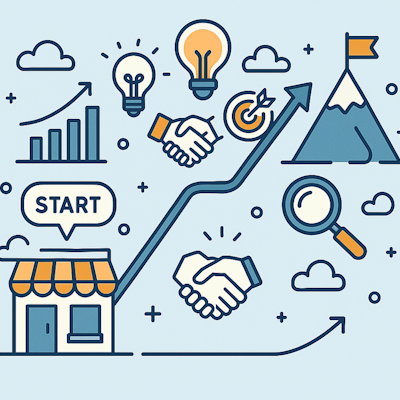 Conceptual visual of the company's journey